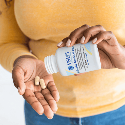 VSL#3® Probiotics for Digestive Health, IBS & UC Symptoms - 112.5B CFUs, High-Potency, Multi-Strain, Live, Refrigerated Probiotic, Medical Food for Gut Health Support in Men & Women, 60 Capsules