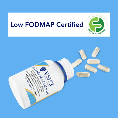 VSL#3® Probiotics for Digestive Health, IBS & UC Symptoms - 112.5B CFUs, High-Potency, Multi-Strain, Live, Refrigerated Probiotic, Medical Food for Gut Health Support in Men & Women, 60 Capsules